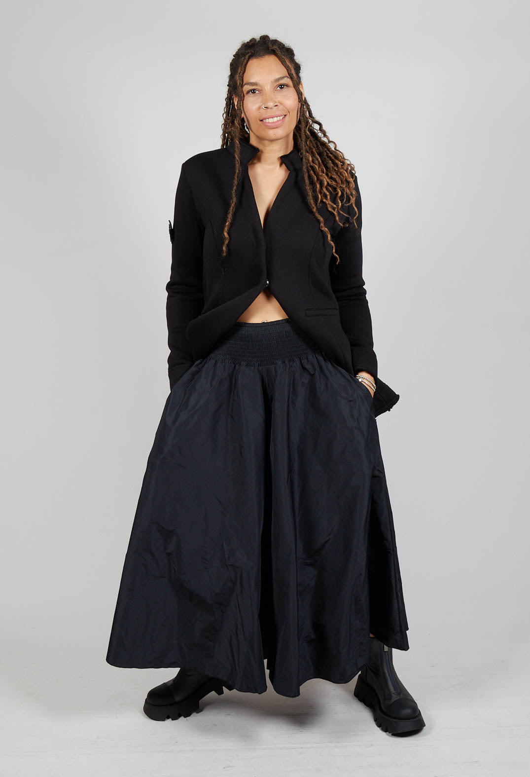 T Culottes in Black