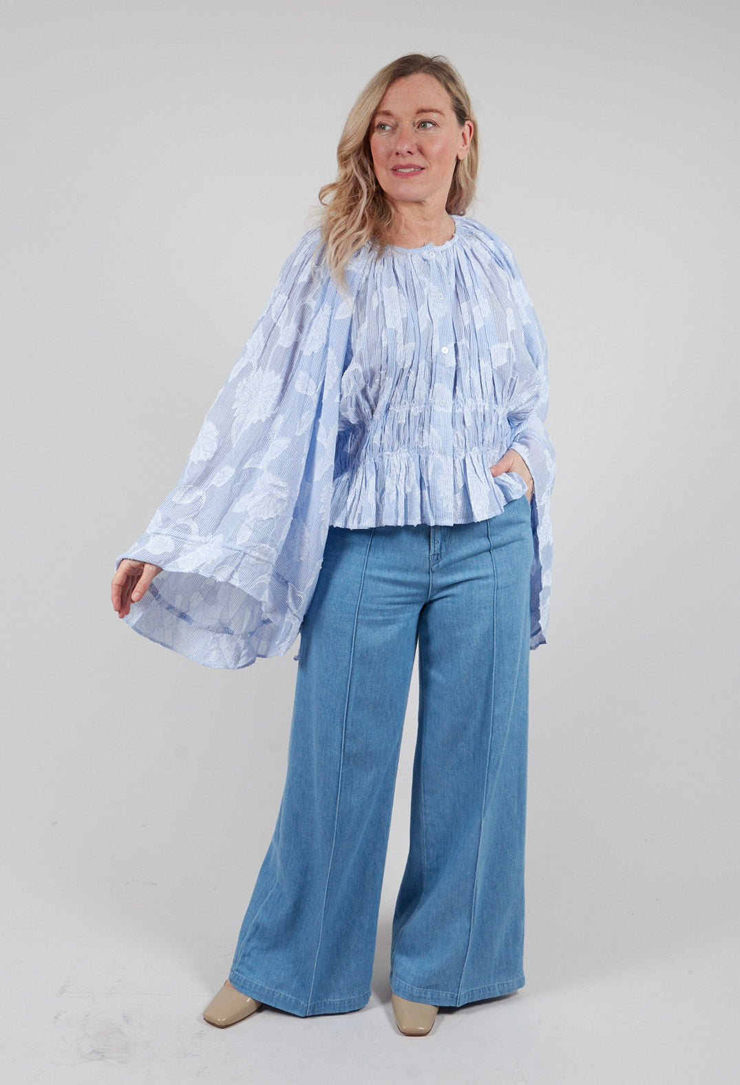 Tamarix Blouse in Blue