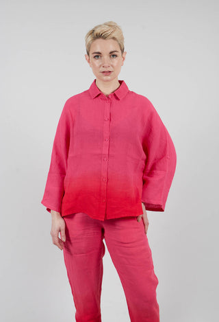 Tege Blouse in Laser Pink