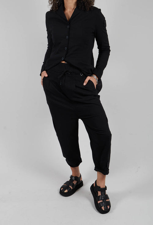 Ten Again Trousers in Black