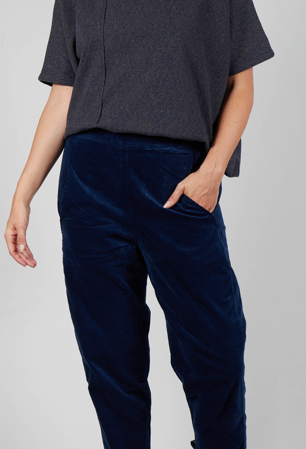 Terra L Trousers in Blu