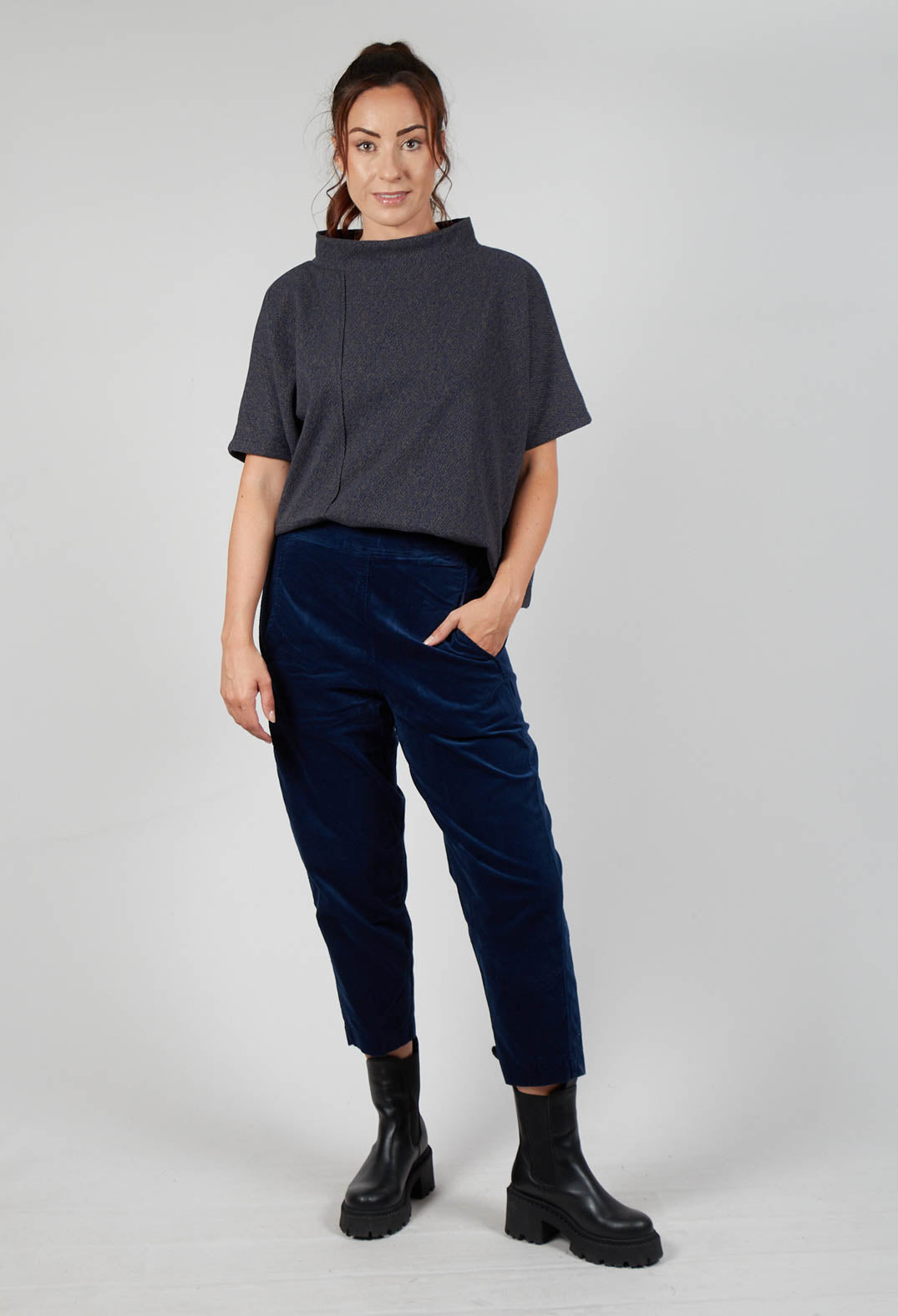 Terra L Trousers in Blu