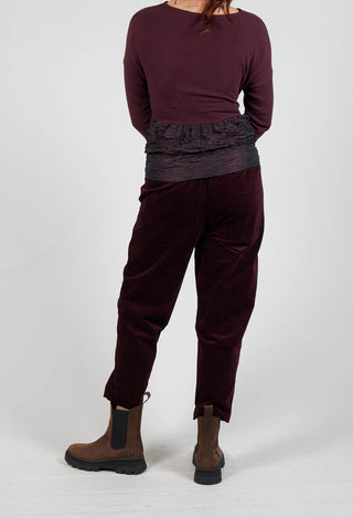 Terra V Trousers in Uva