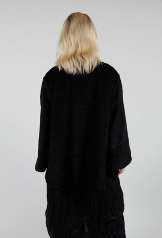 Textured Cape in Black