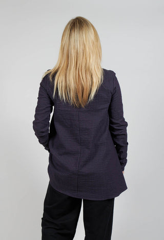 Textured Shirt in Purple