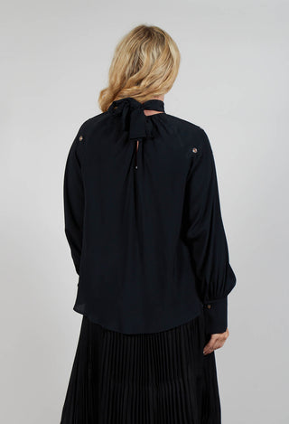 Torre Blouse in Black