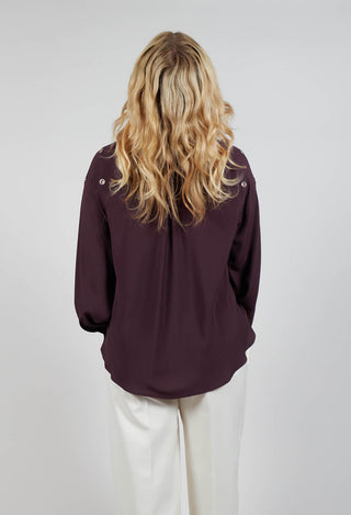 Torre Blouse in Purple