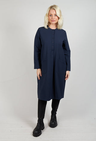 Travel Dress in Dark Navy