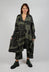 Tulip Hem Coat in Camp Jacquard