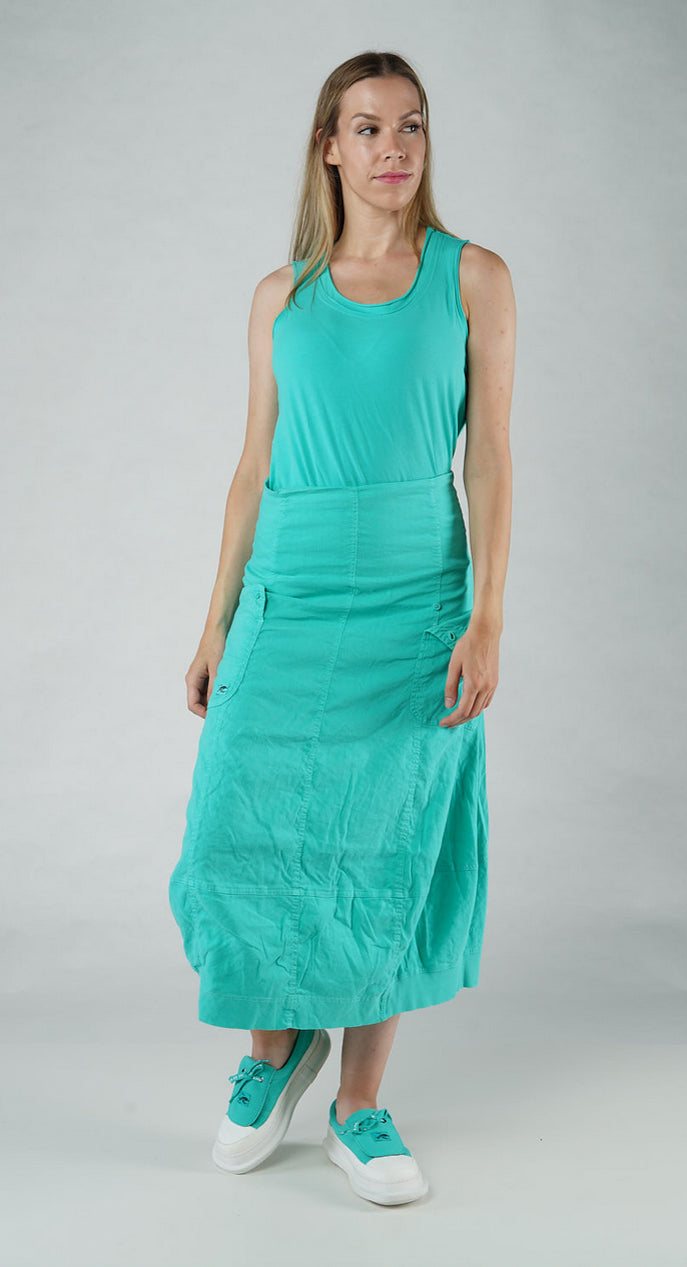 PRE-ORDER - Tulip Skirt in Malibu Tulip Skirt in Malibu (Pictured in Aqua)