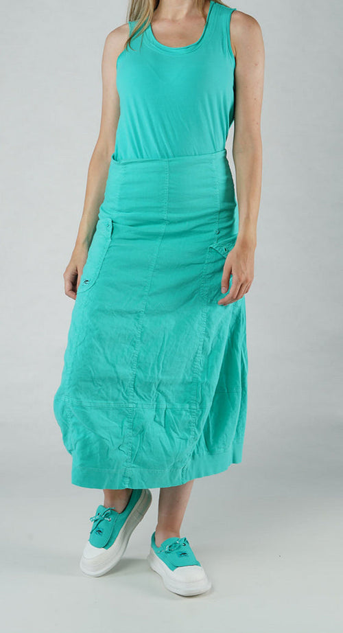 PRE-ORDER - Tulip Skirt in Grey Tulip Skirt in Grey (Pictured in Aqua)