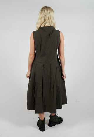 Utility Style Dress in Jungle