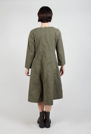 Utility Style Dress in Khaki