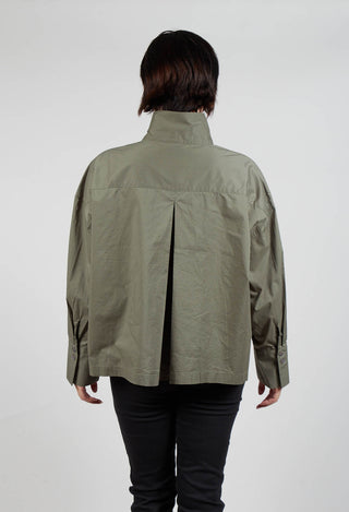 Utility Style Jacket in Khaki