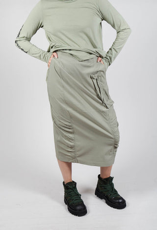 Utility Style Pencil Skirt in Defender