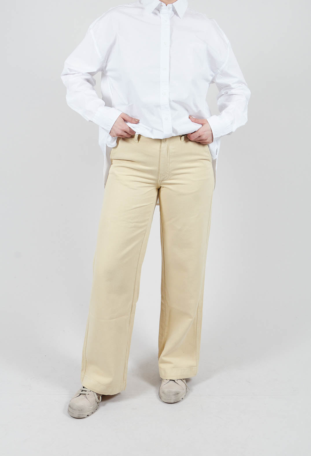 Vallsaff Trousers in Vanilla