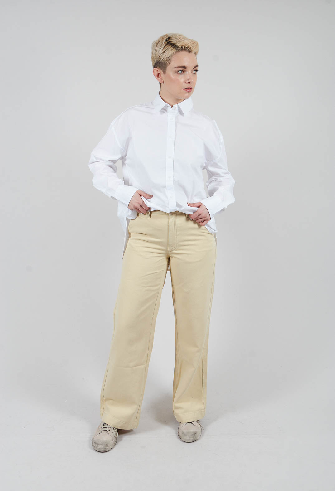 Vallsaff Trousers in Vanilla