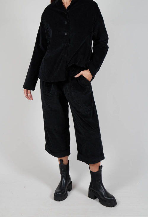 Velvet Bragoni Trouser in Black