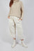 Velvet Bragoni Trouser in Off White