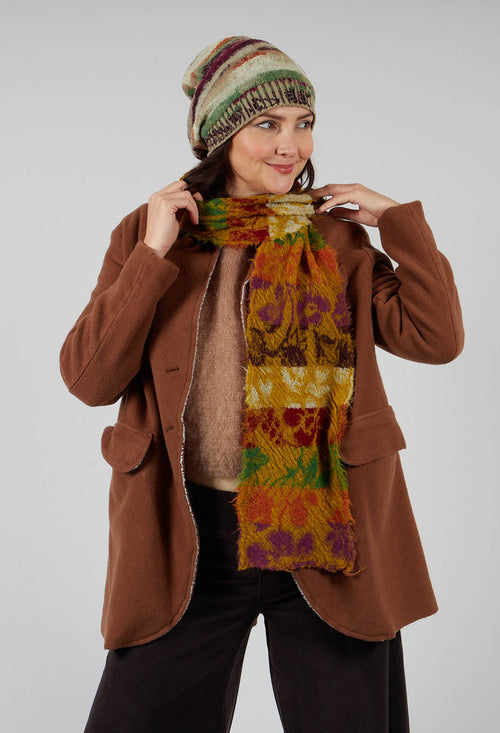 Vibrant Wool Scarf in Mustard