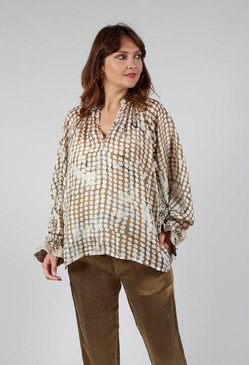 Virginie Shirt in Beige