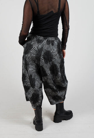 Voca Trousers in Black and White