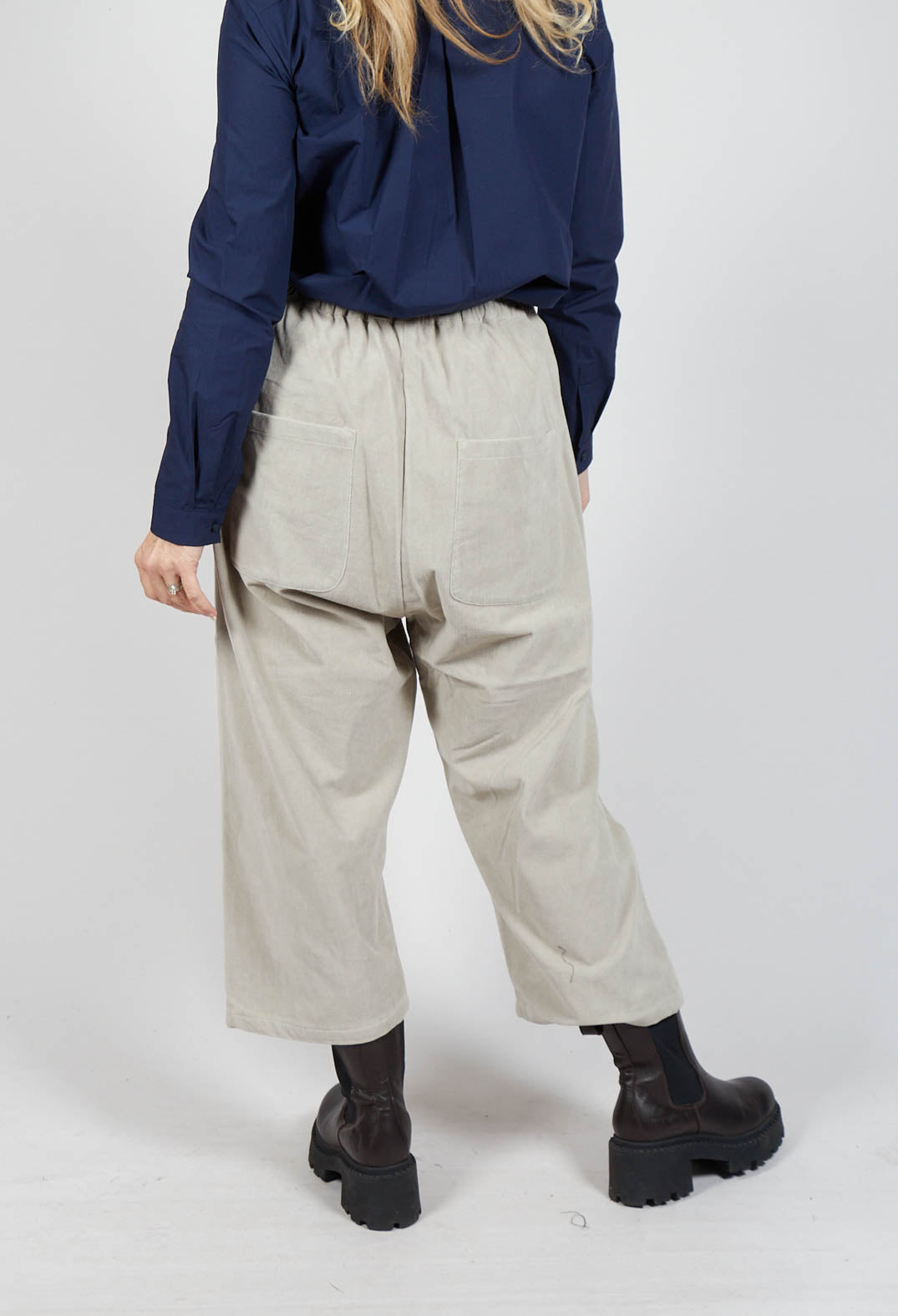 Wide Leg Culottes in Sand