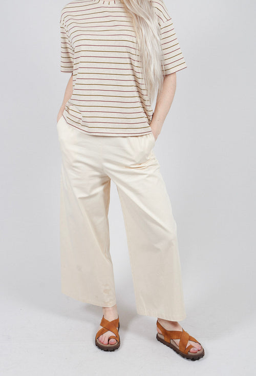 Wide Leg Trousers in Sasso