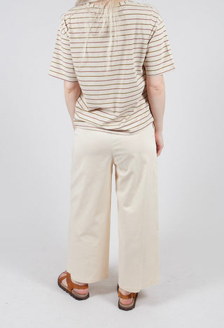 Wide Leg Trousers in Sasso