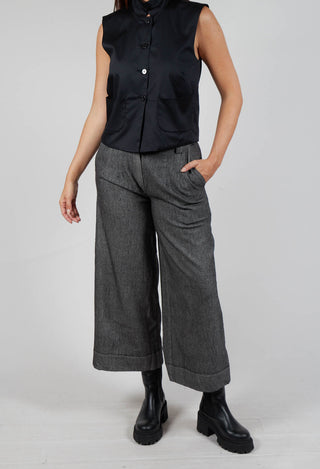 Wide Leg Trousers in Vide