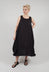 Wire Hem Dress in Nero