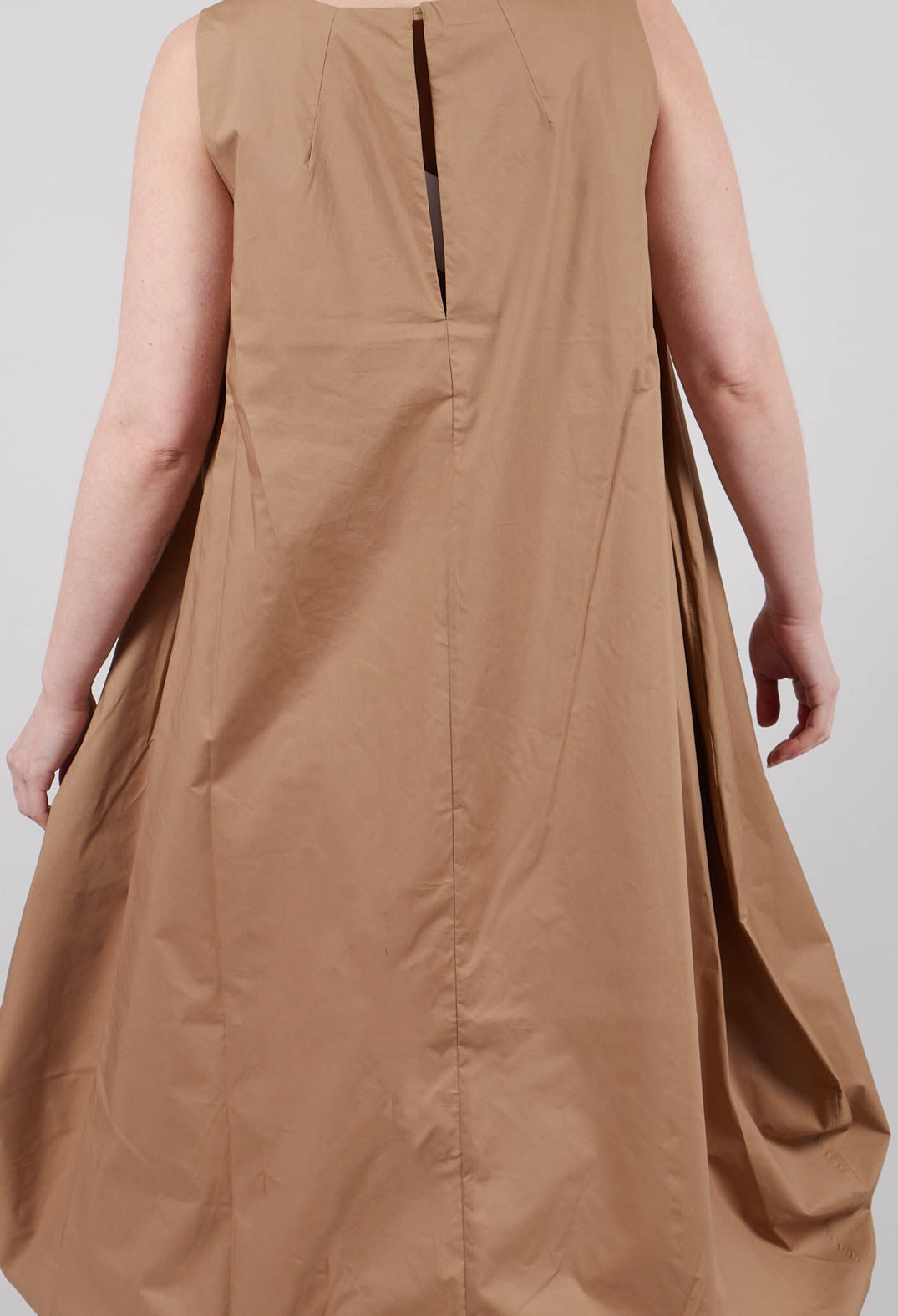 Wire Hem Dress in Sudan