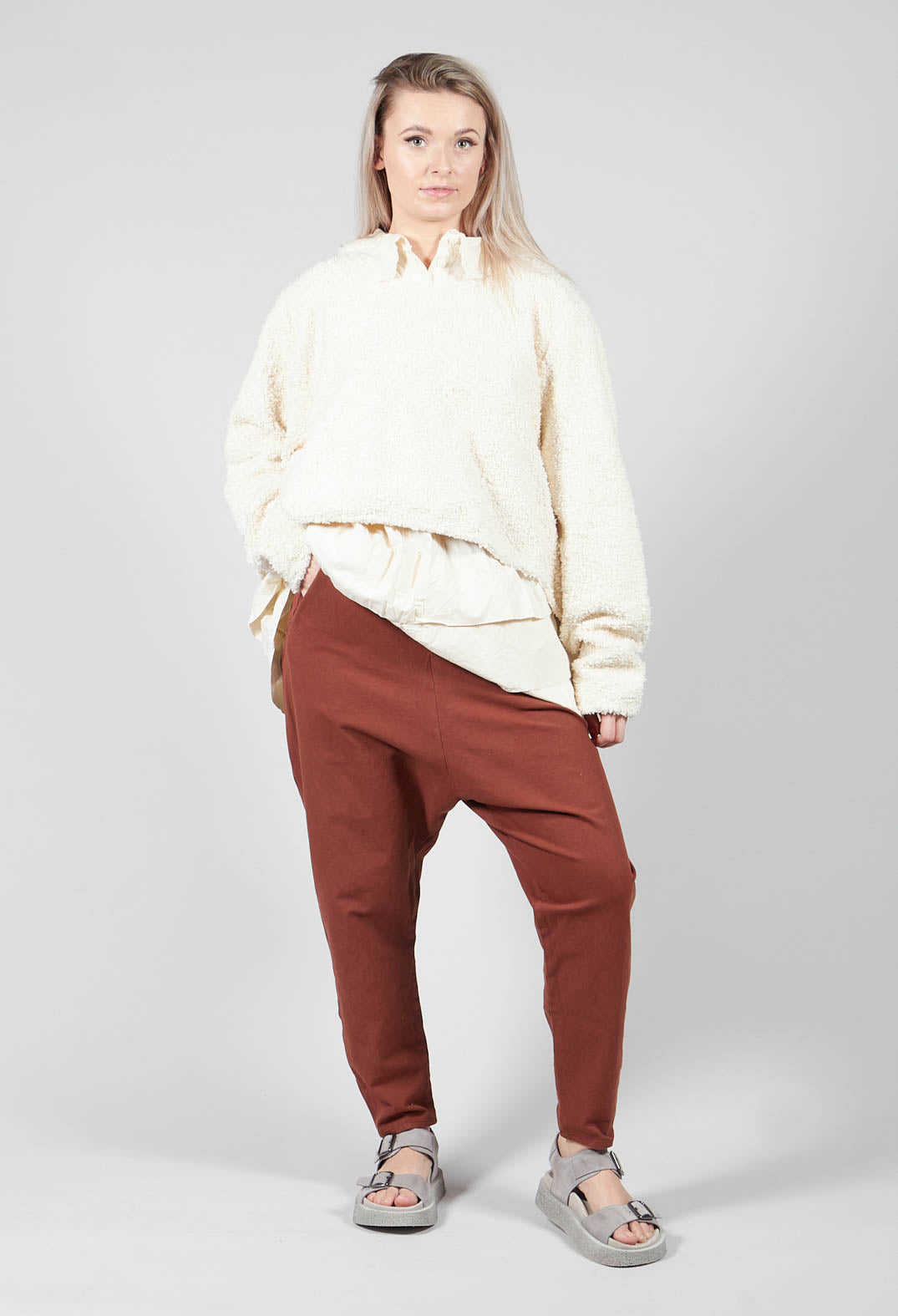 Wirksamen Trousers in Mudcloth