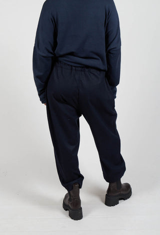 Wok Ojo Trousers in Ink Blue