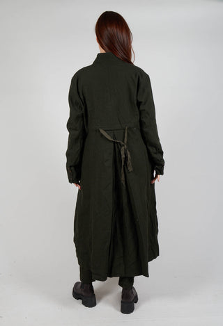 Wool Coat in Hunters Green