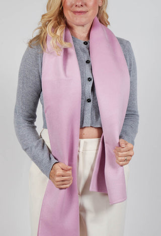 Wool Double Scarf in Bubblegum