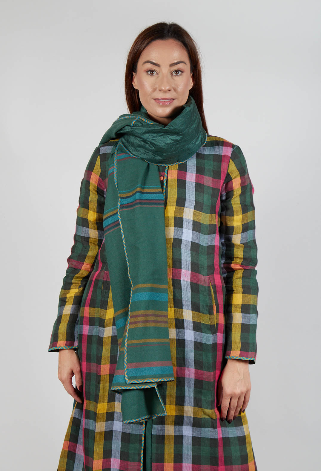 Wool Stole in Green