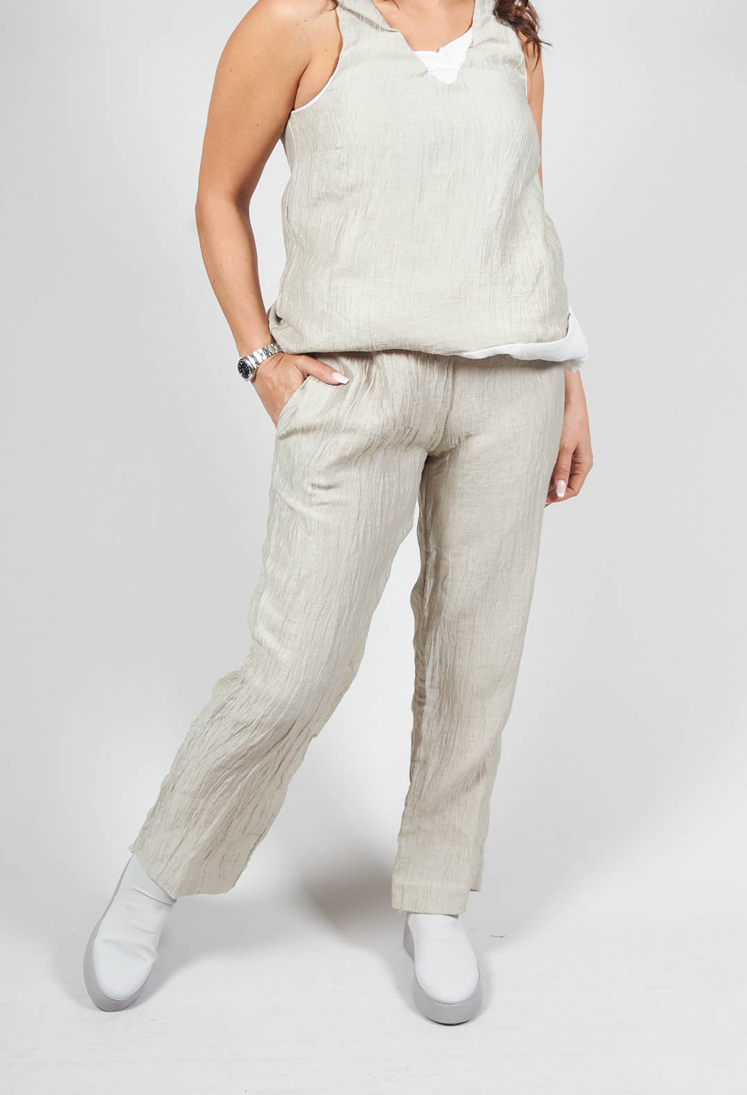 Chiara Trousers in Beige