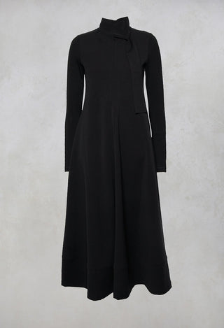 Dife A-Line Dress in Black