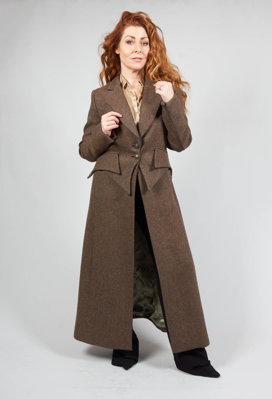 Verdi Coat in Tweed