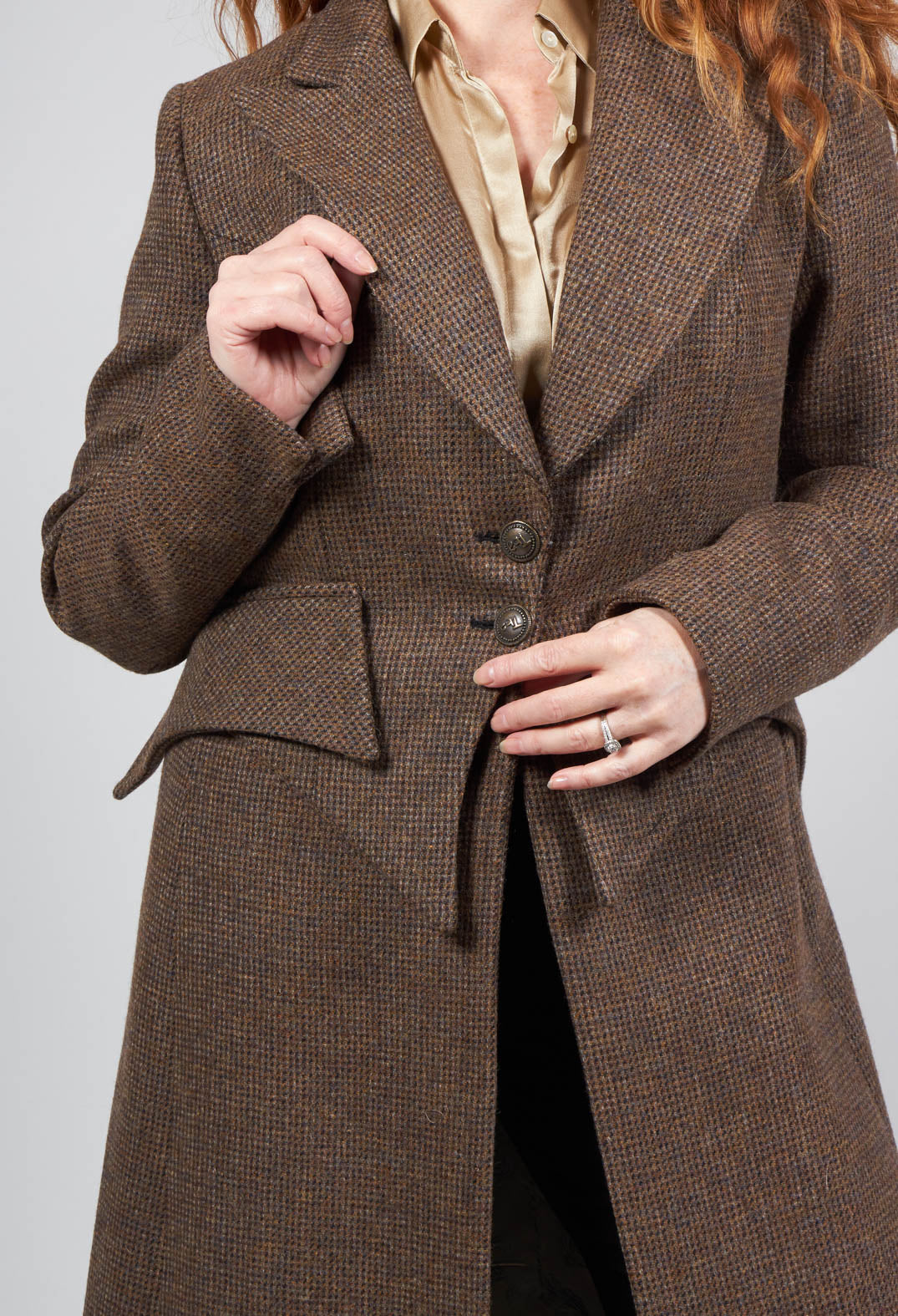 Verdi Coat in Tweed