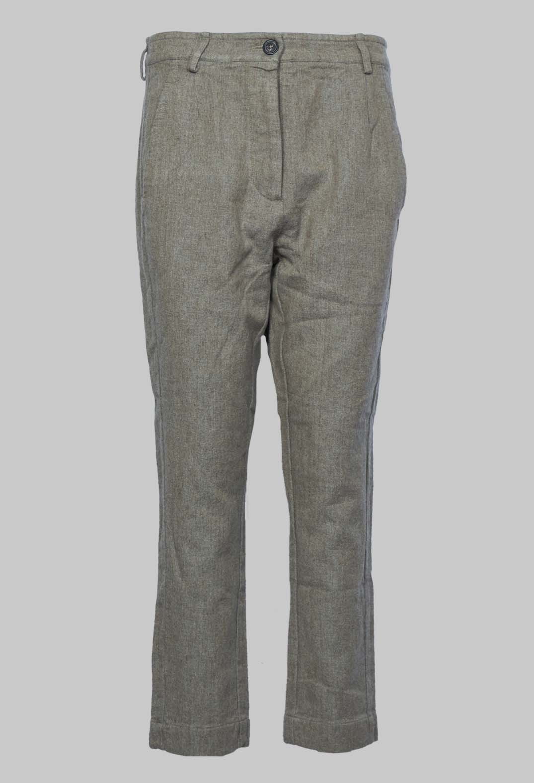 Tailored Slim Trousers in Dune