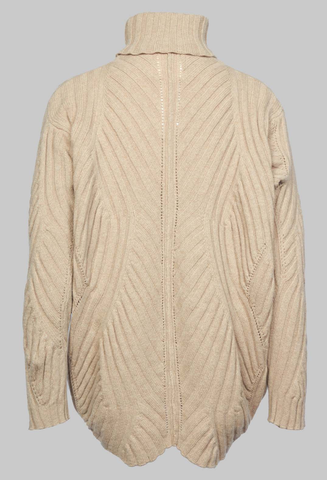 Thick Knit Jumper in Beige